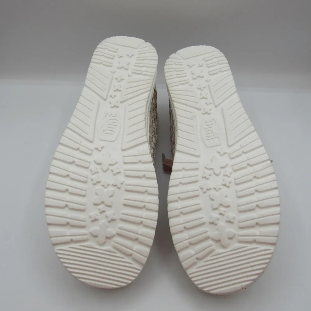 Hey Dude Wendy Warmth Loafers Women Size 10 Natural‎ Faux Fur Lined